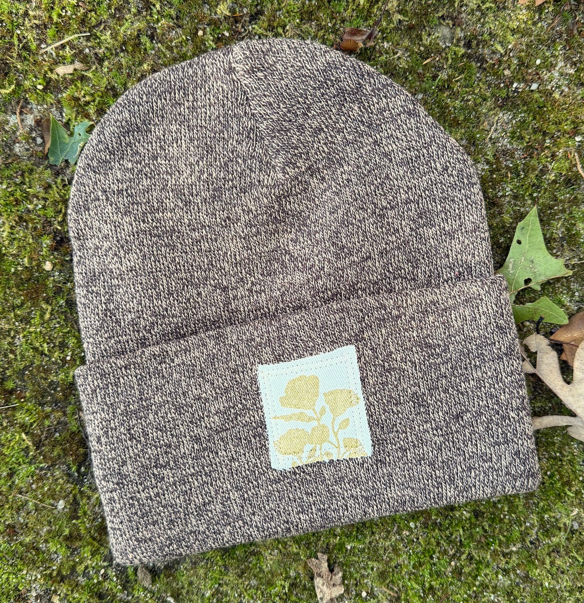 Pedal Knit / Brown & Blk mix