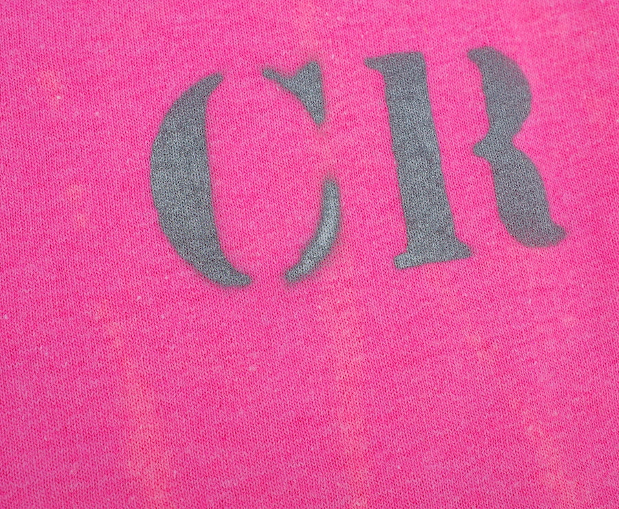 CR tee - high vis pink