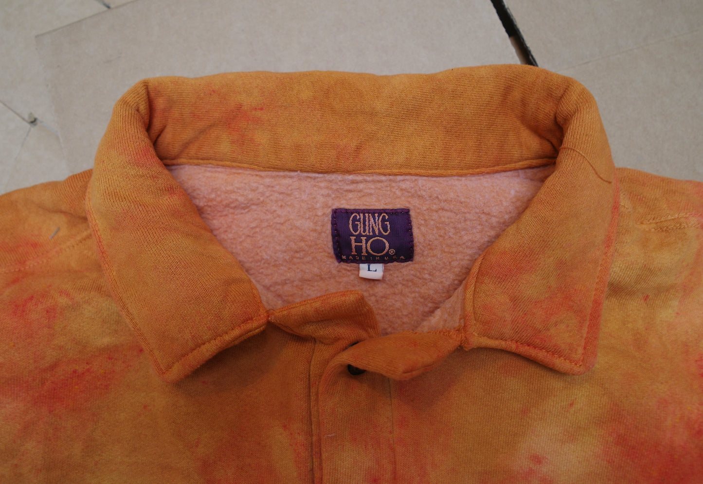 CRush Popover - vintage reverse weave fleece