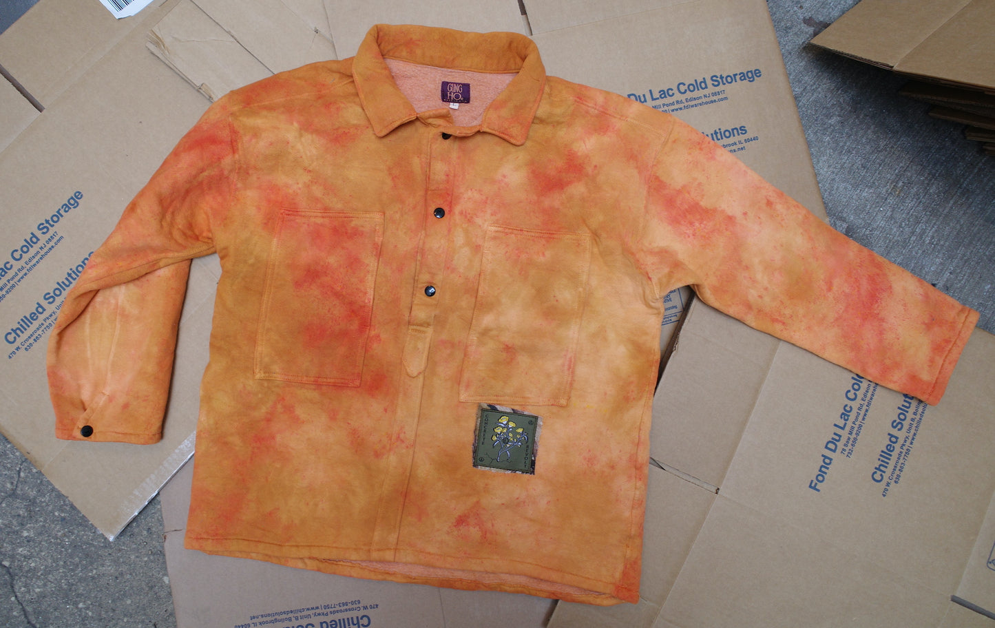 CRush Popover - vintage reverse weave fleece