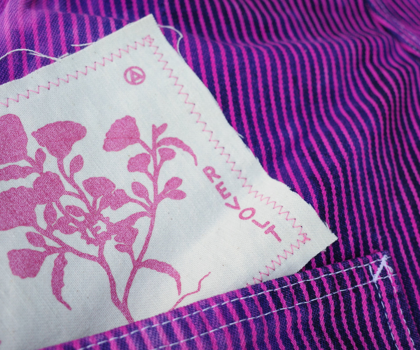 Foolish fuchsia / Custom coverall 30x30