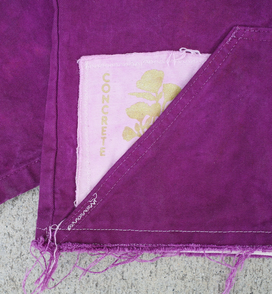 Fray-away jacket / Strawberry fields MEDIUM