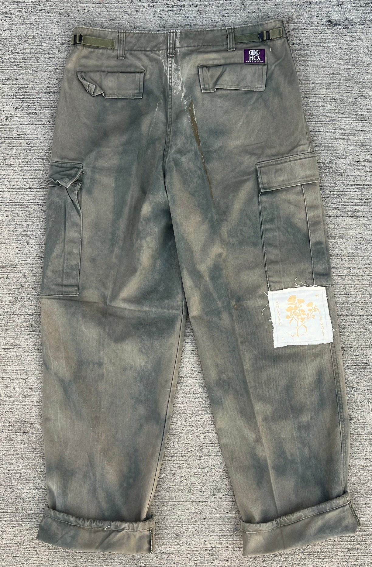 Journey Trouser Sage / medium 32-34" waist