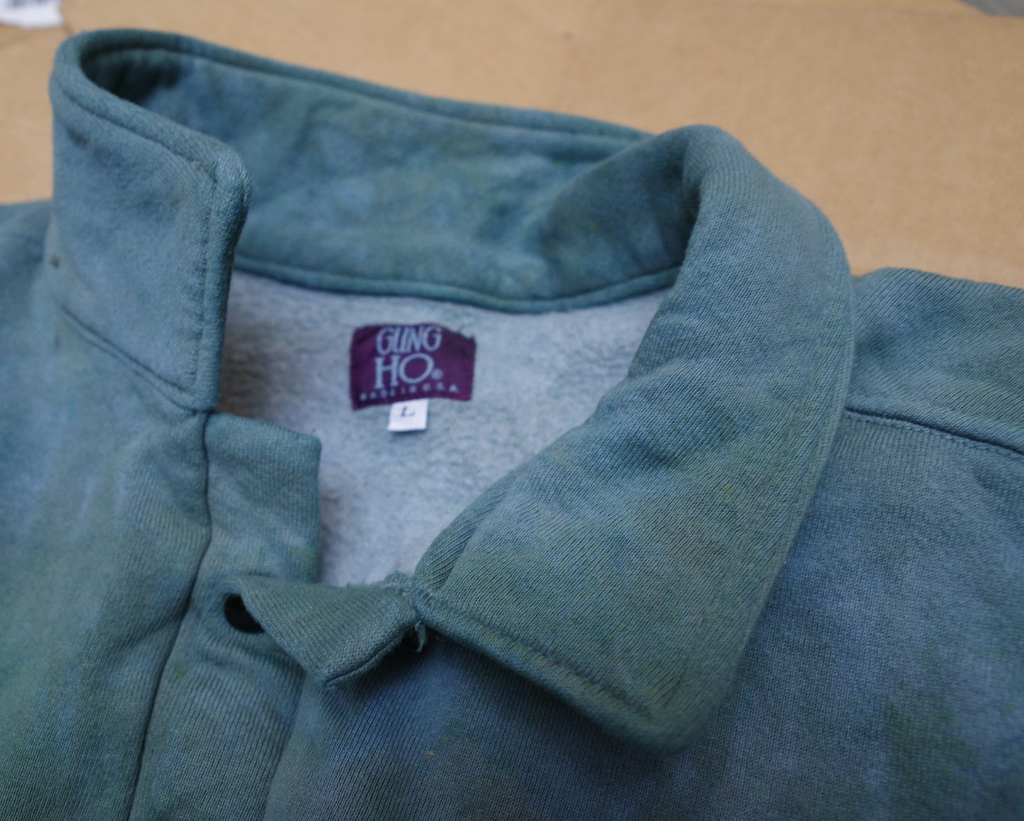 Land & Sea Popover - vintage reverse weave fleece