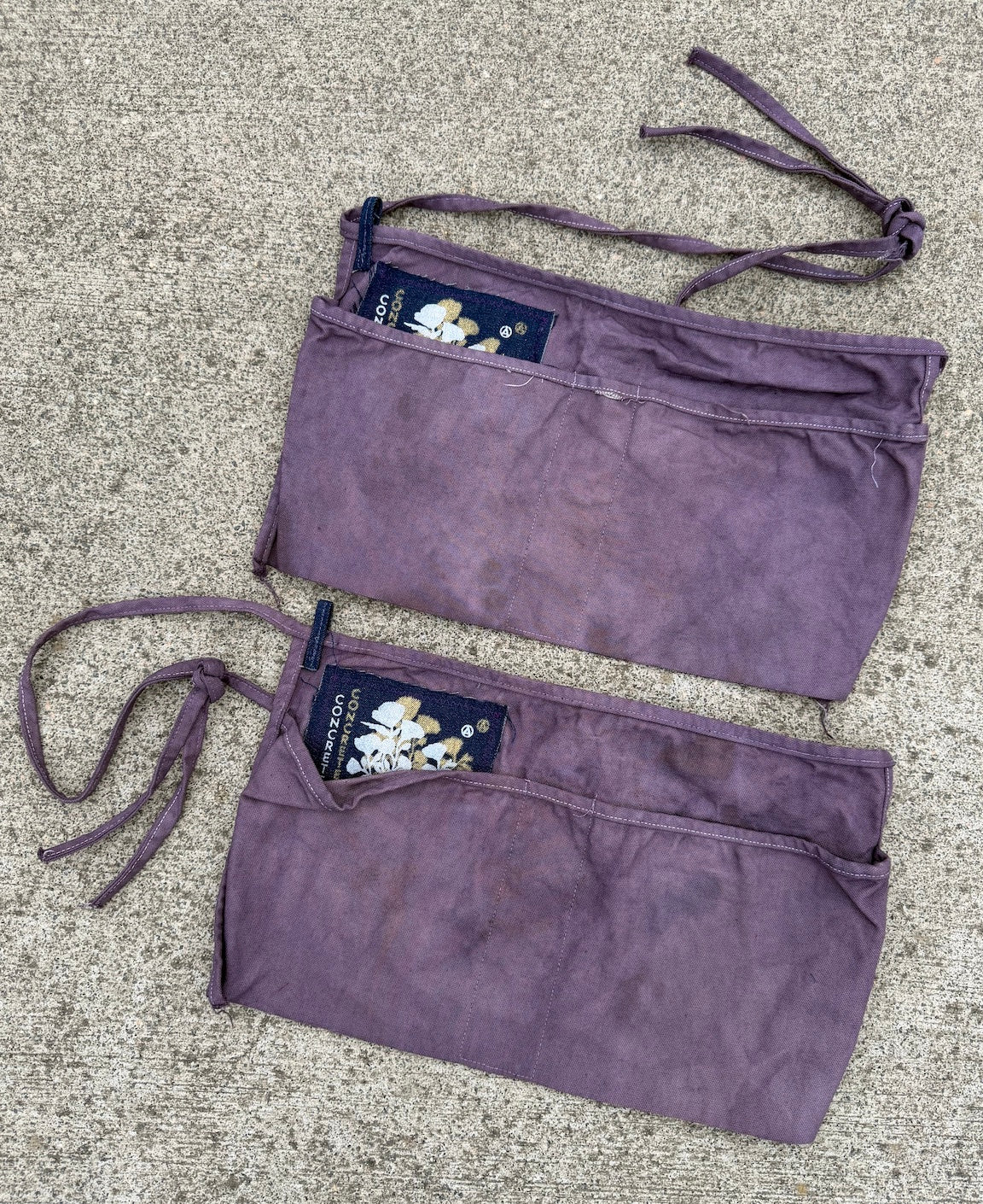 Mechanic Apron / Purple Rubbish