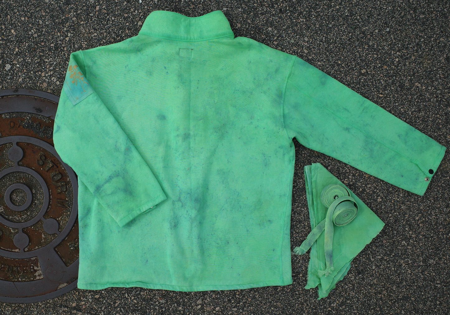 CR Pop over fleece / ninja turtle - large