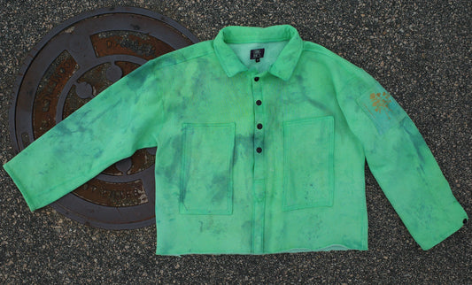 CR Pop over fleece / ninja turtle - medium