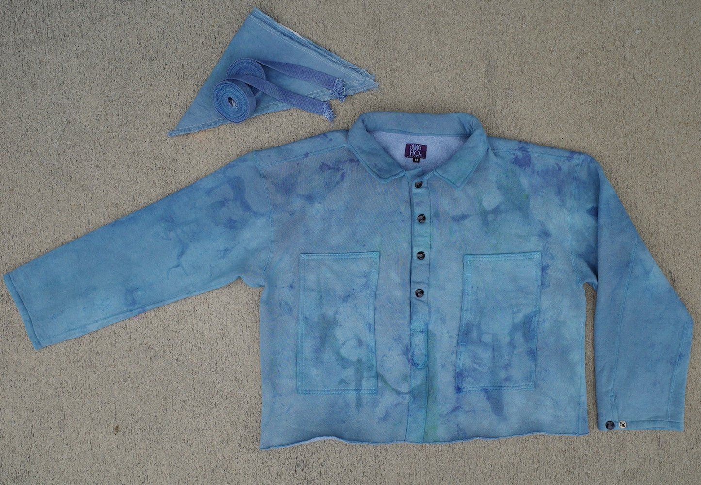 CR Pop over fleece / oceanic - medium