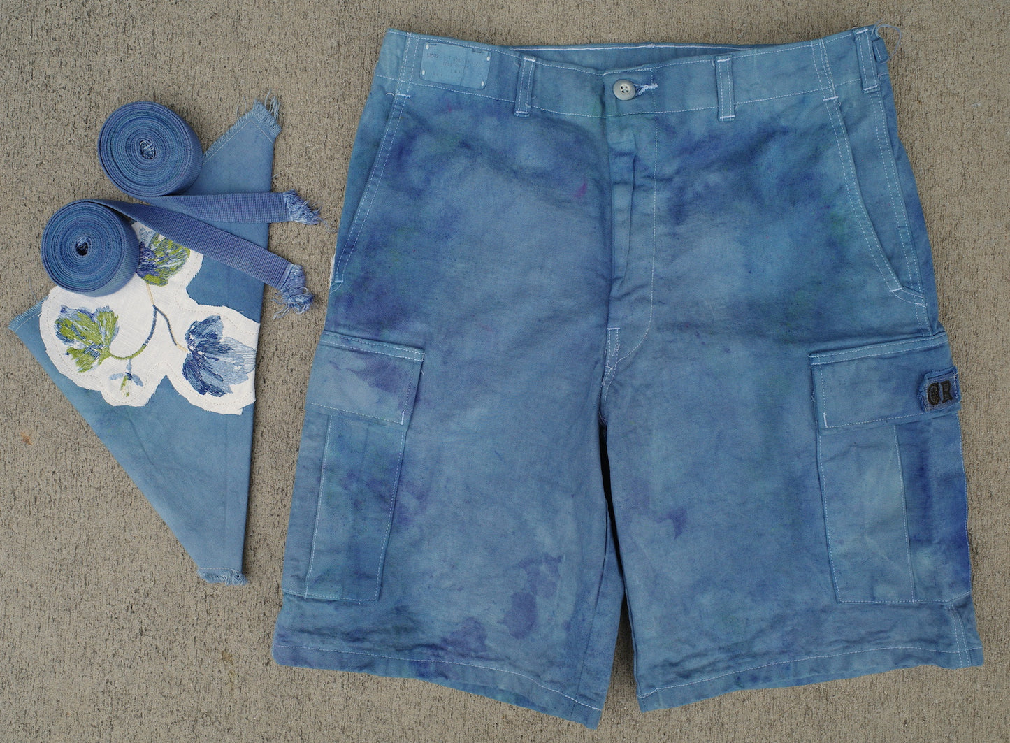 Riding short / oceanic dye -small