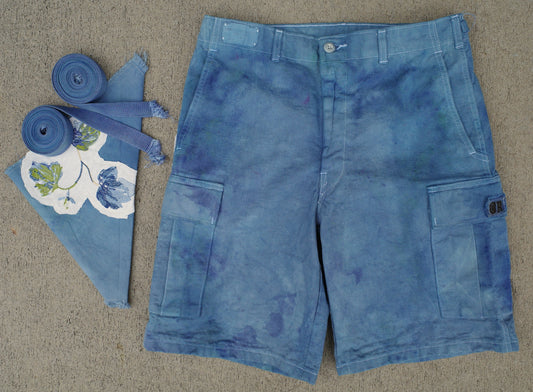 Riding short / oceanic dye -small