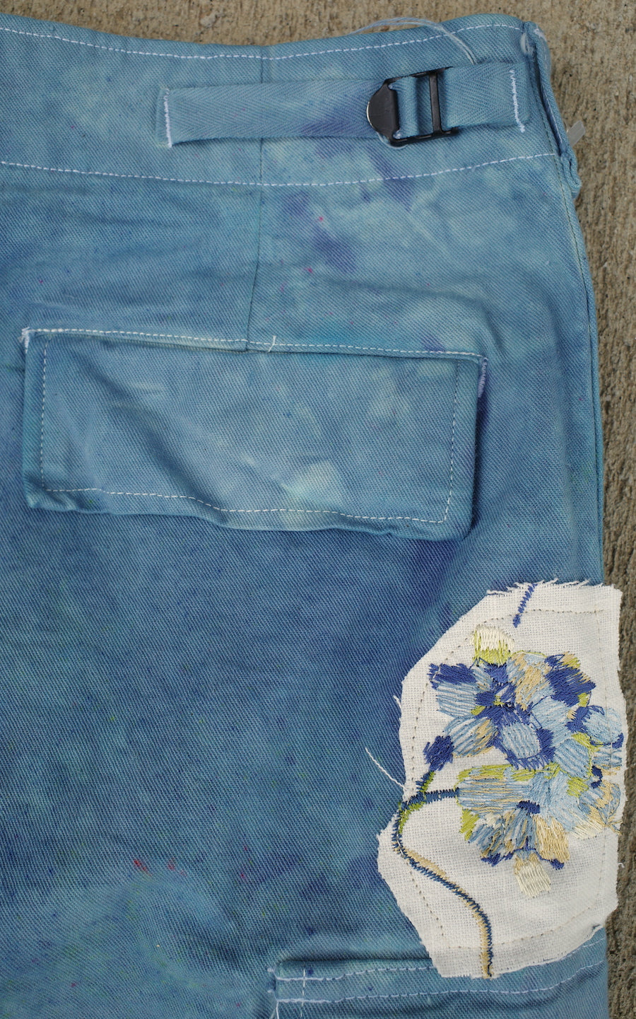Riding short / oceanic dye -small
