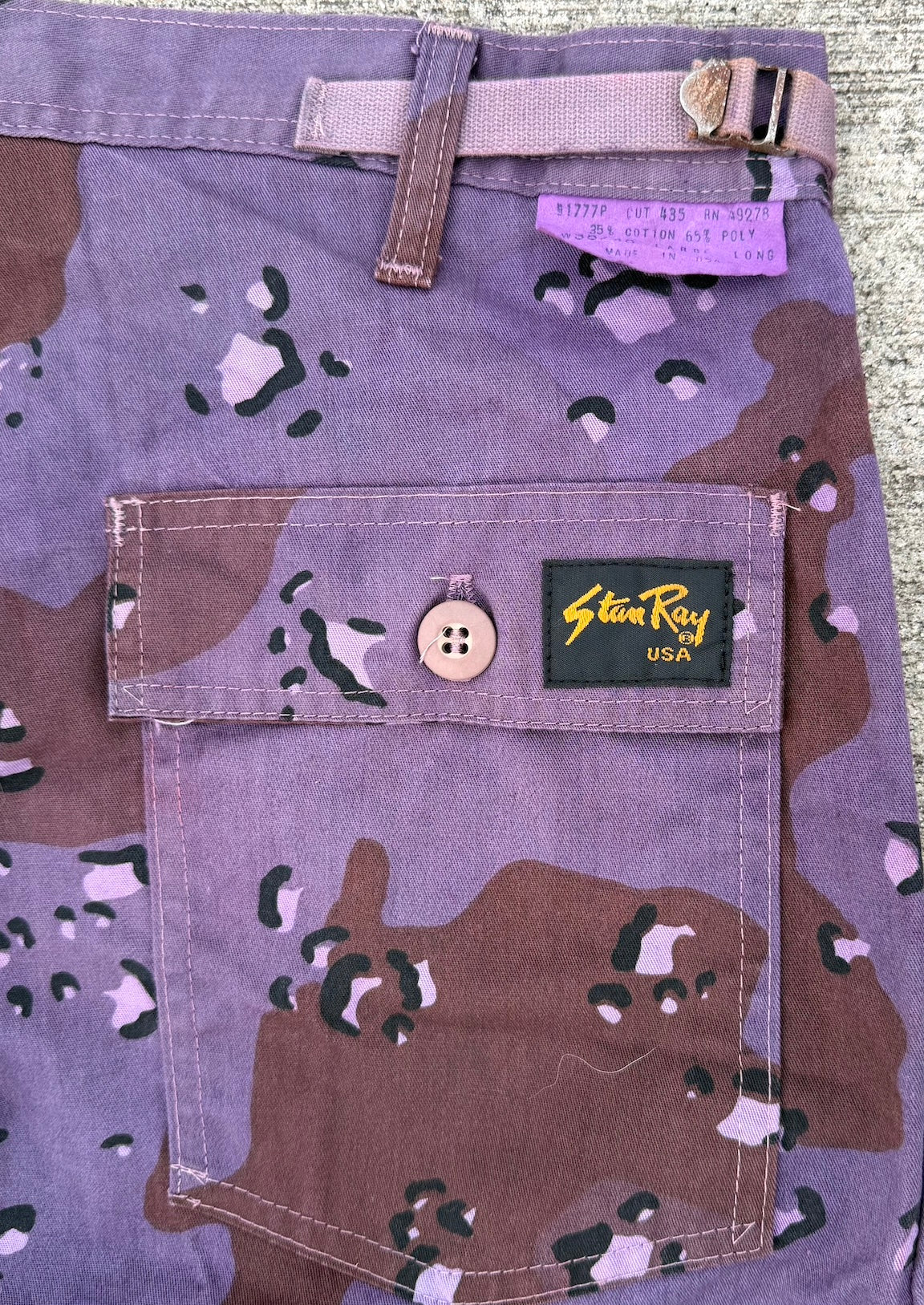 PURPLE RE-mix / 6-Pocket Fatigue Pant LARGE