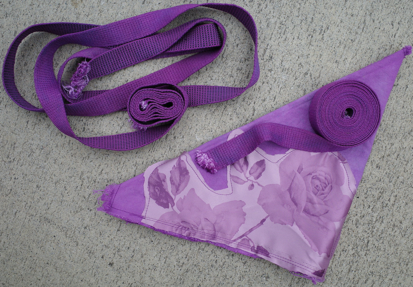 Bike bandana / purple tape