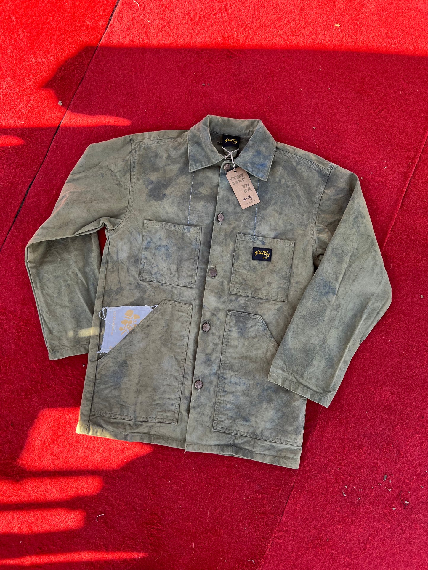 Riding Jacket / Green stone