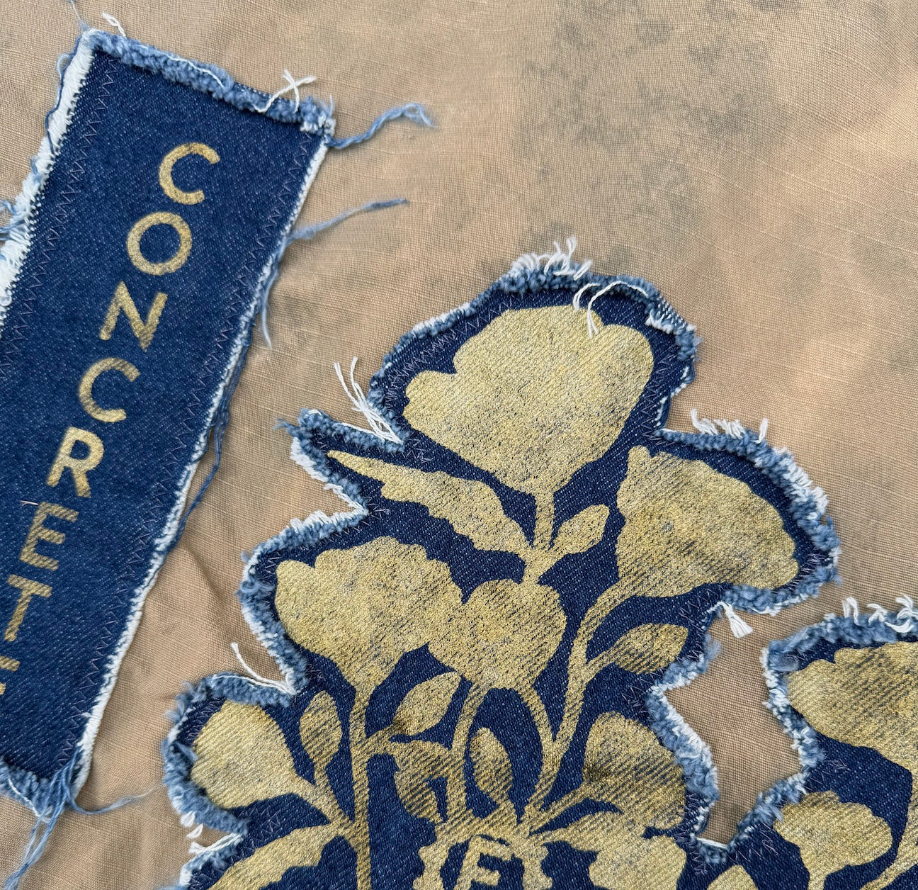 4-Pocket Bleached Jacket / size XL