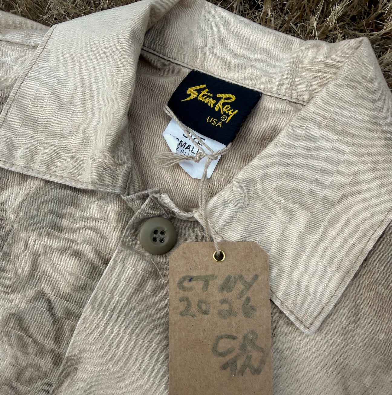 4-Pocket Bleached Jacket / size X-Small