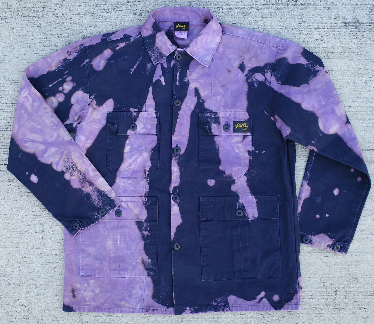 Purple City / 4-Pocket Jacket LARGE