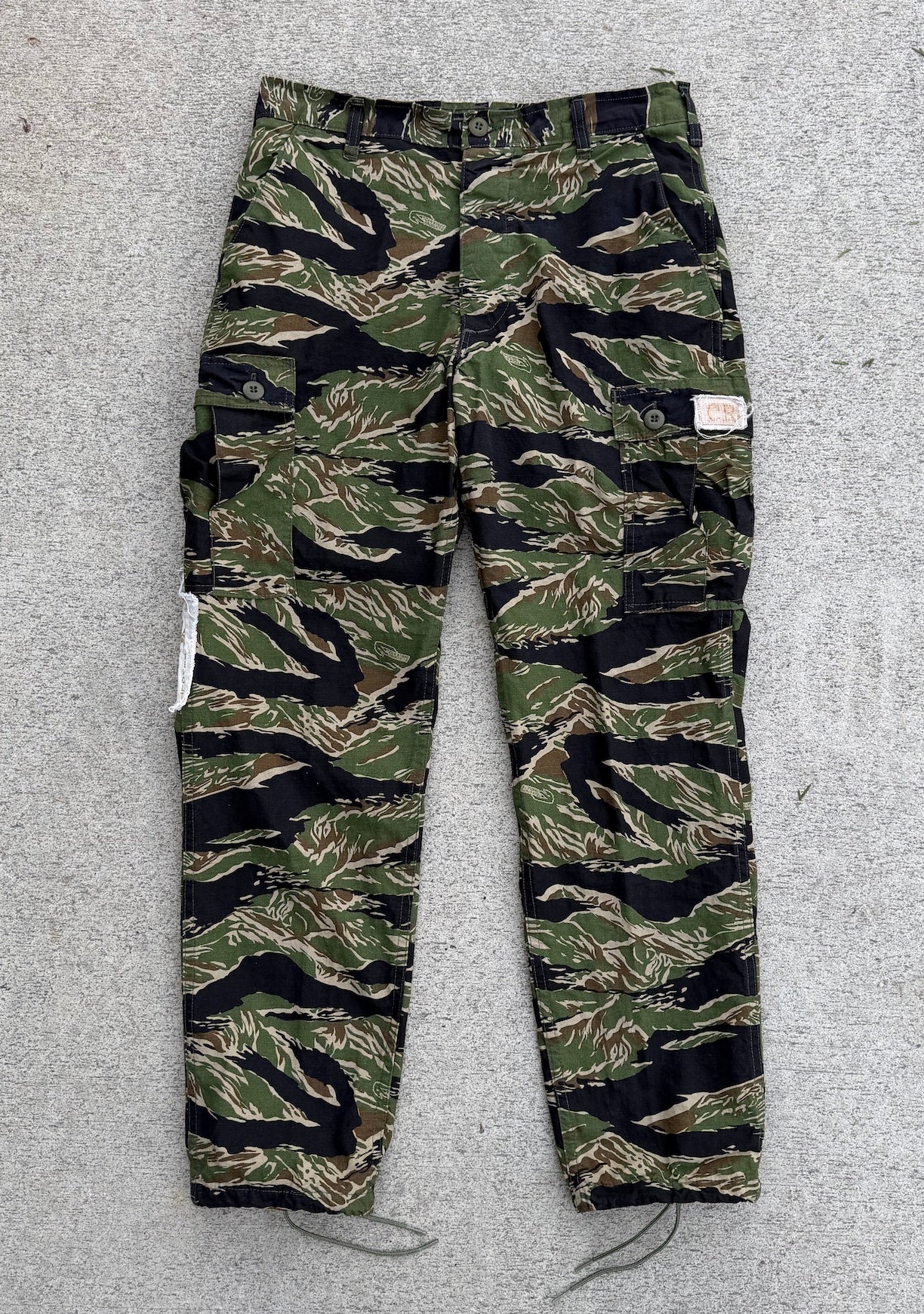 6-pocket ripstop pant / tiger camo