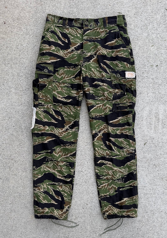 6-pocket ripstop pant / tiger camo
