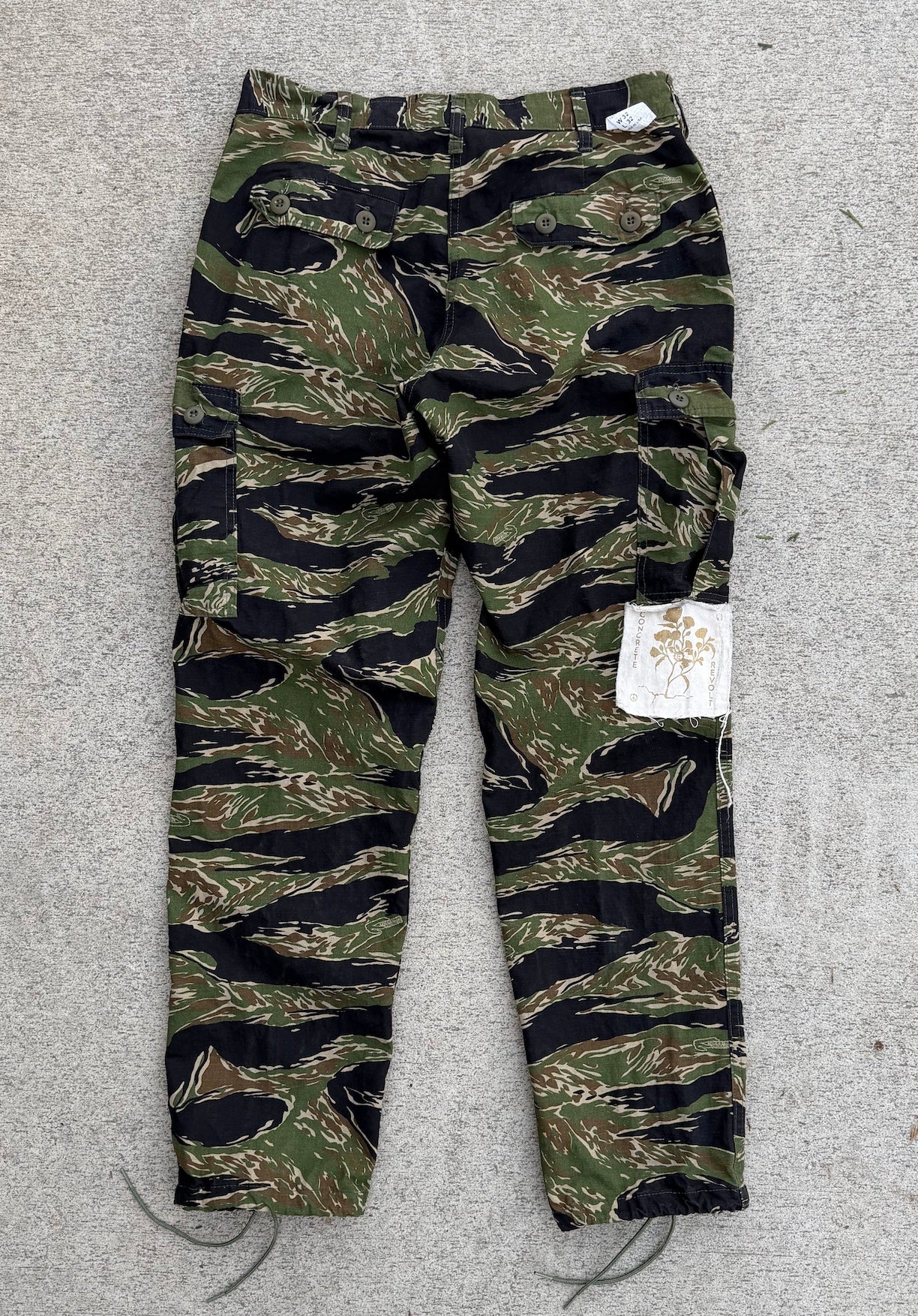 6-pocket ripstop pant / tiger camo