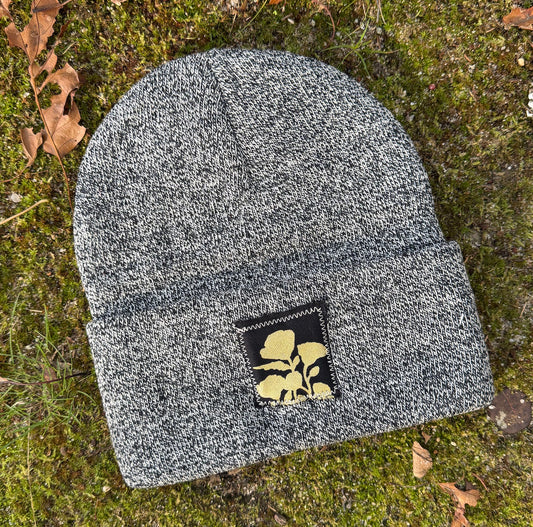 Pedal Knit / Black & Grey mix