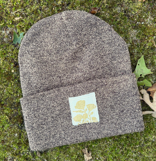 Pedal Knit / Brown & Blk mix