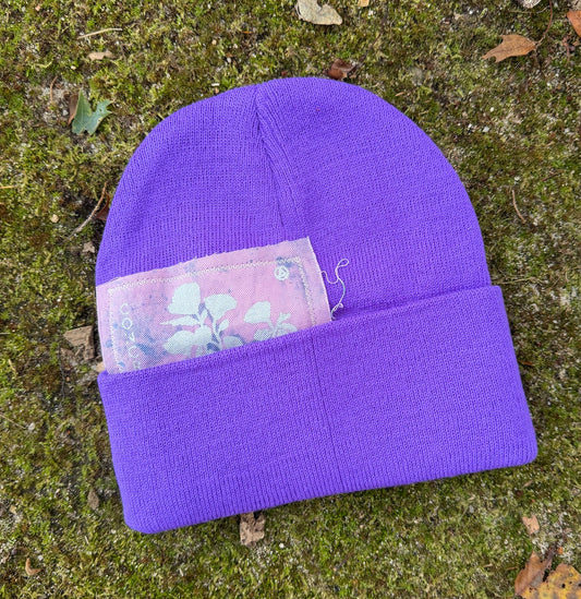 Peek-a-boo Knit / Violet