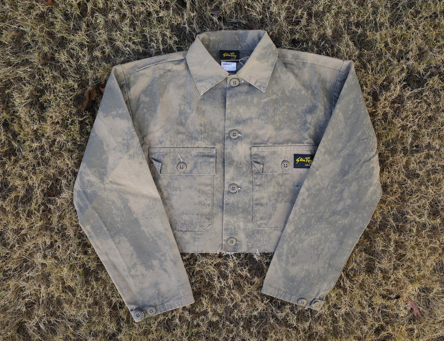 Cropped & Bleached Jacket / size Small