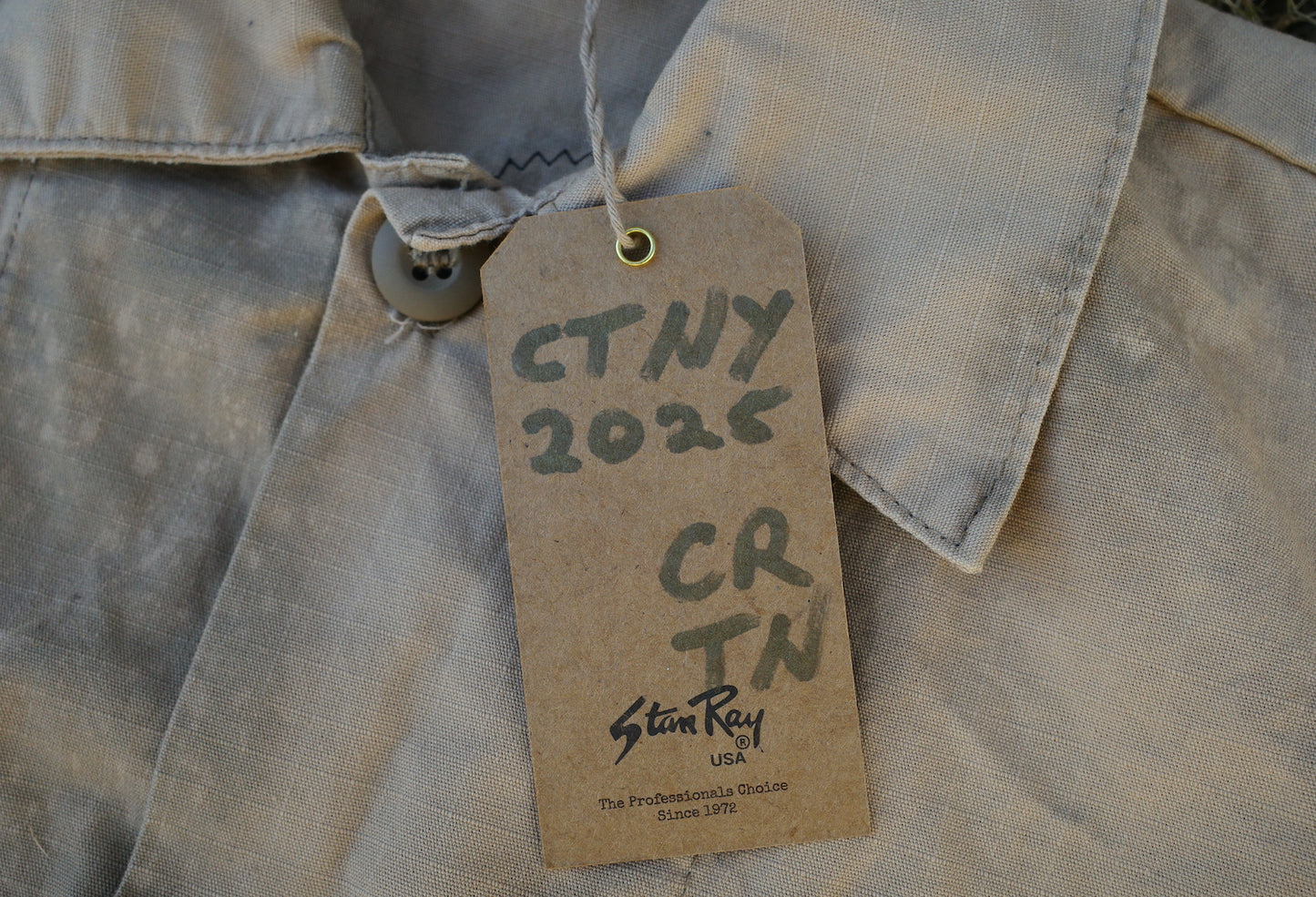 Cropped & Bleached Jacket / size XS