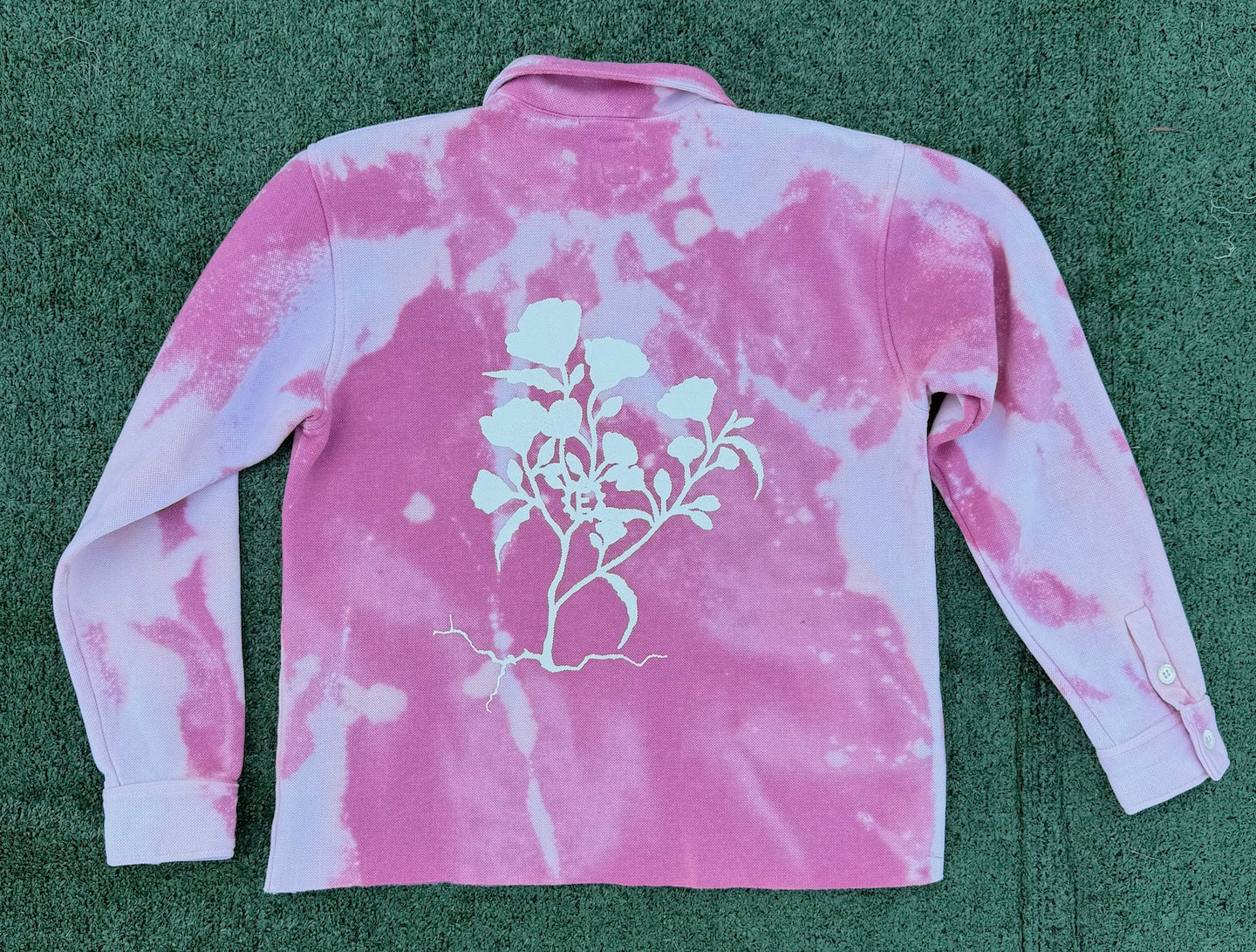 CR Vintage Fleece Shirt / Pink Medium 1