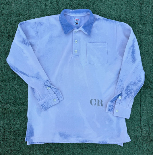 CR Vintage Fleece Shirt / Sky blue Large