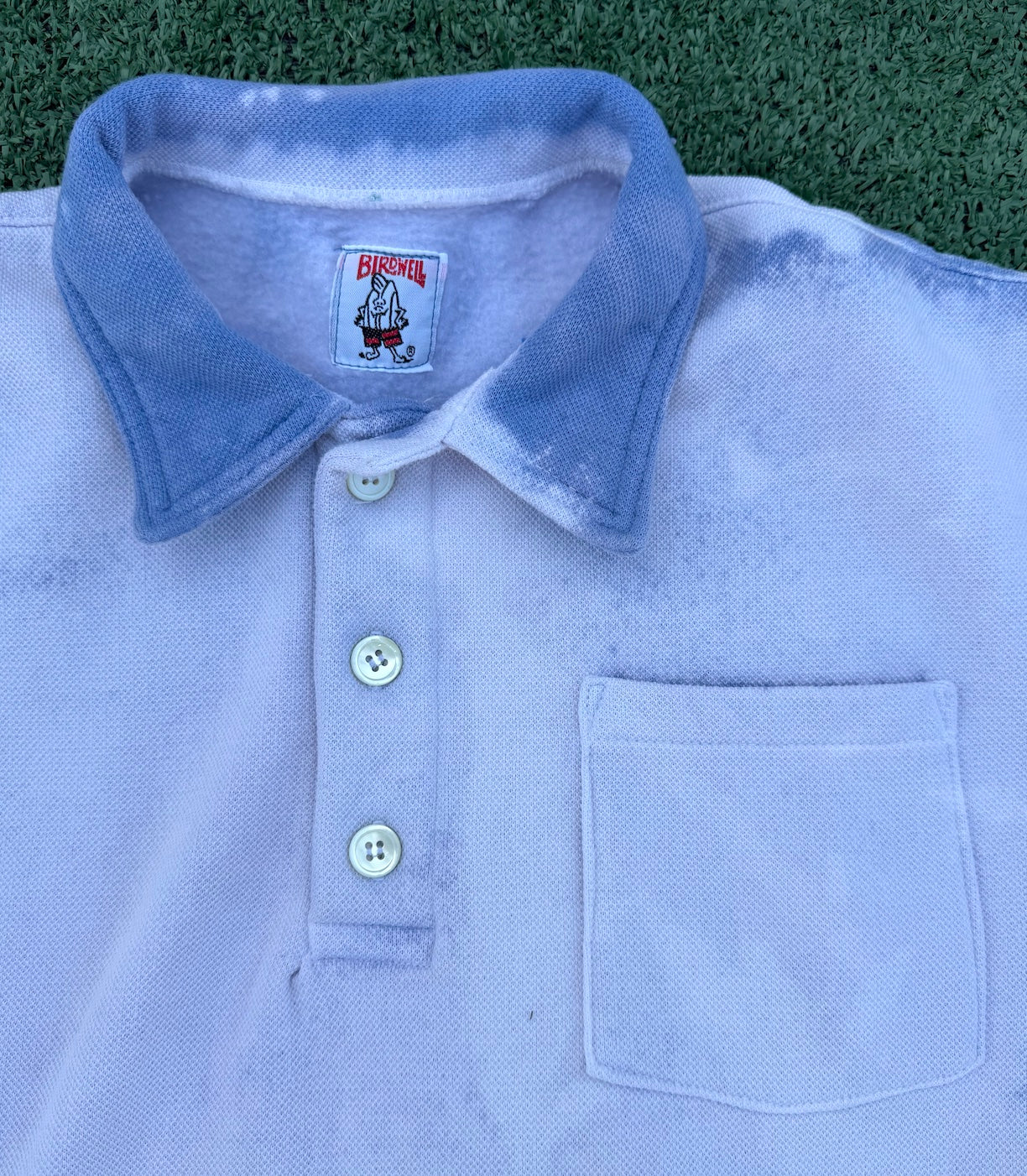 CR Vintage Fleece Shirt / Sky blue Large