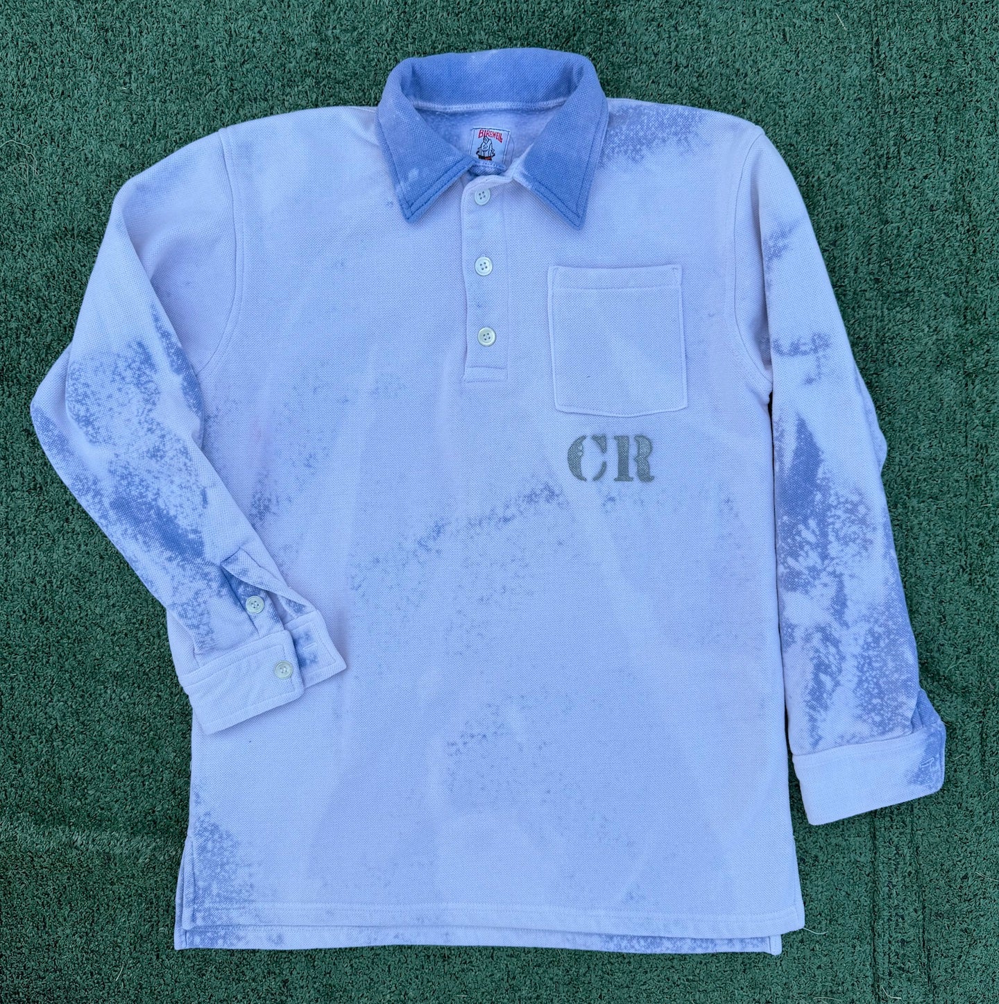 CR Vintage Fleece Shirt / Sky blue Medium