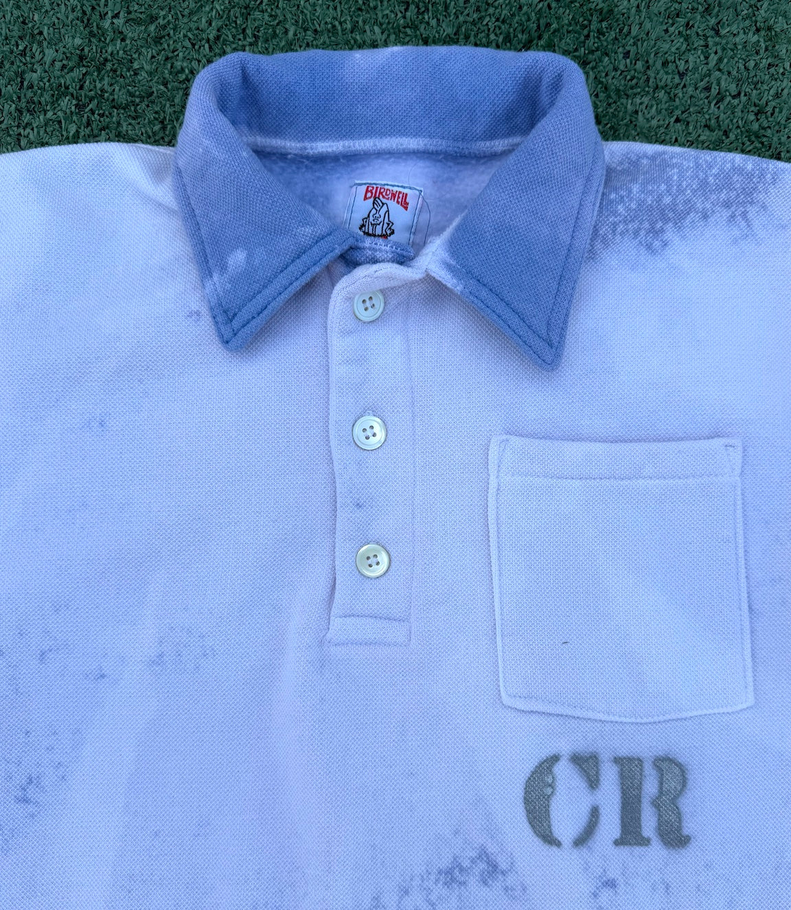 CR Vintage Fleece Shirt / Sky blue Medium
