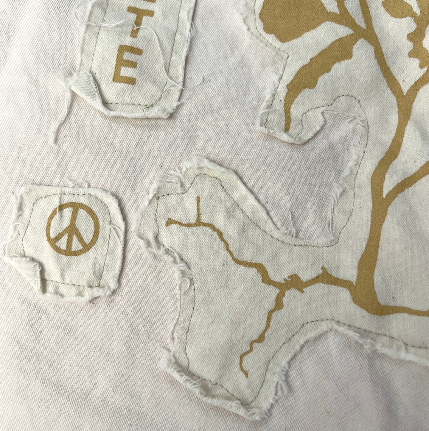 CR Fray-away jacket / Natural cotton PREORDER