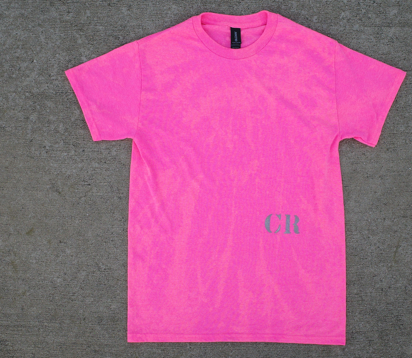 CR tee - high vis pink