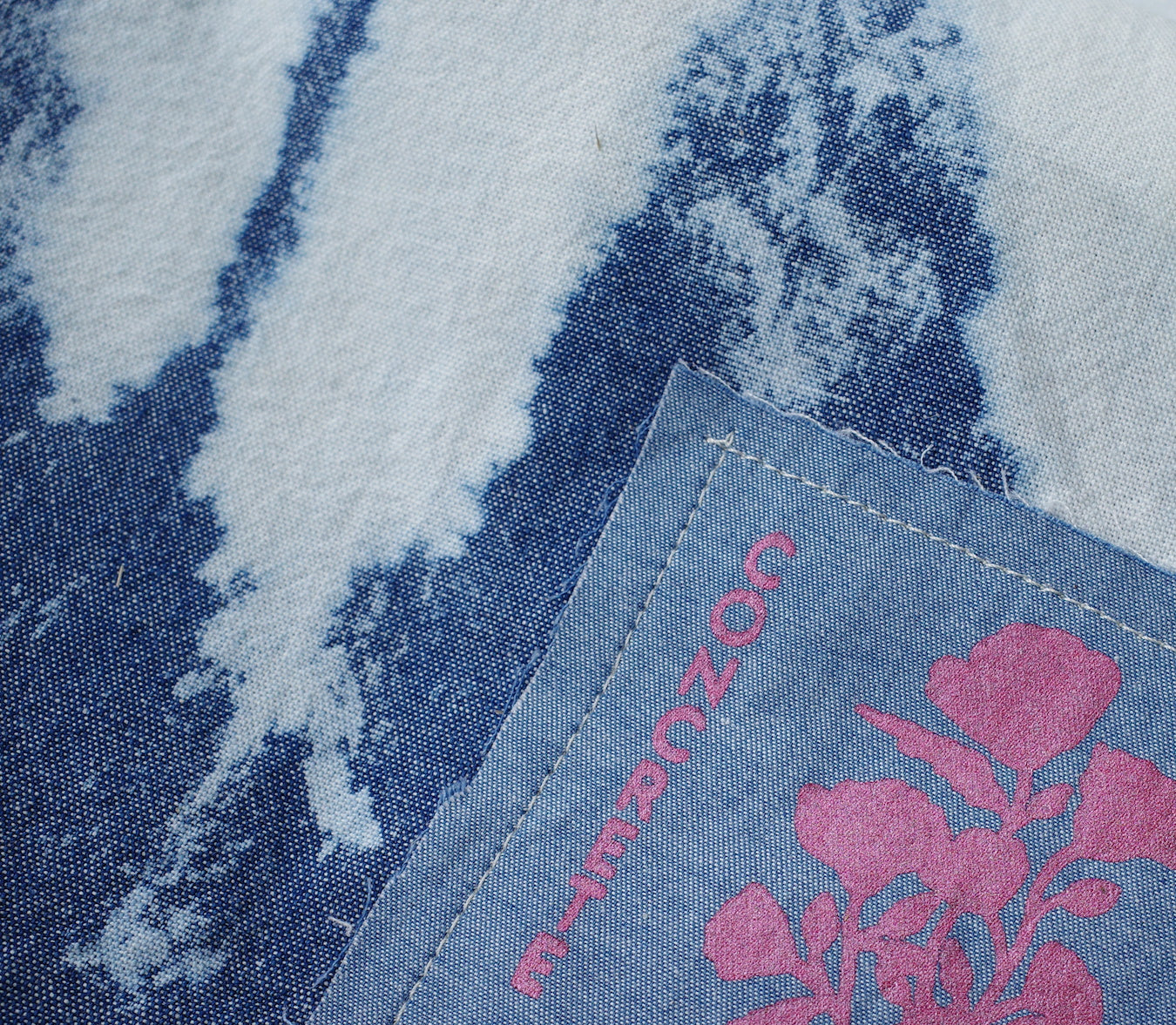 Ocean dye chambray short / multiple sizes