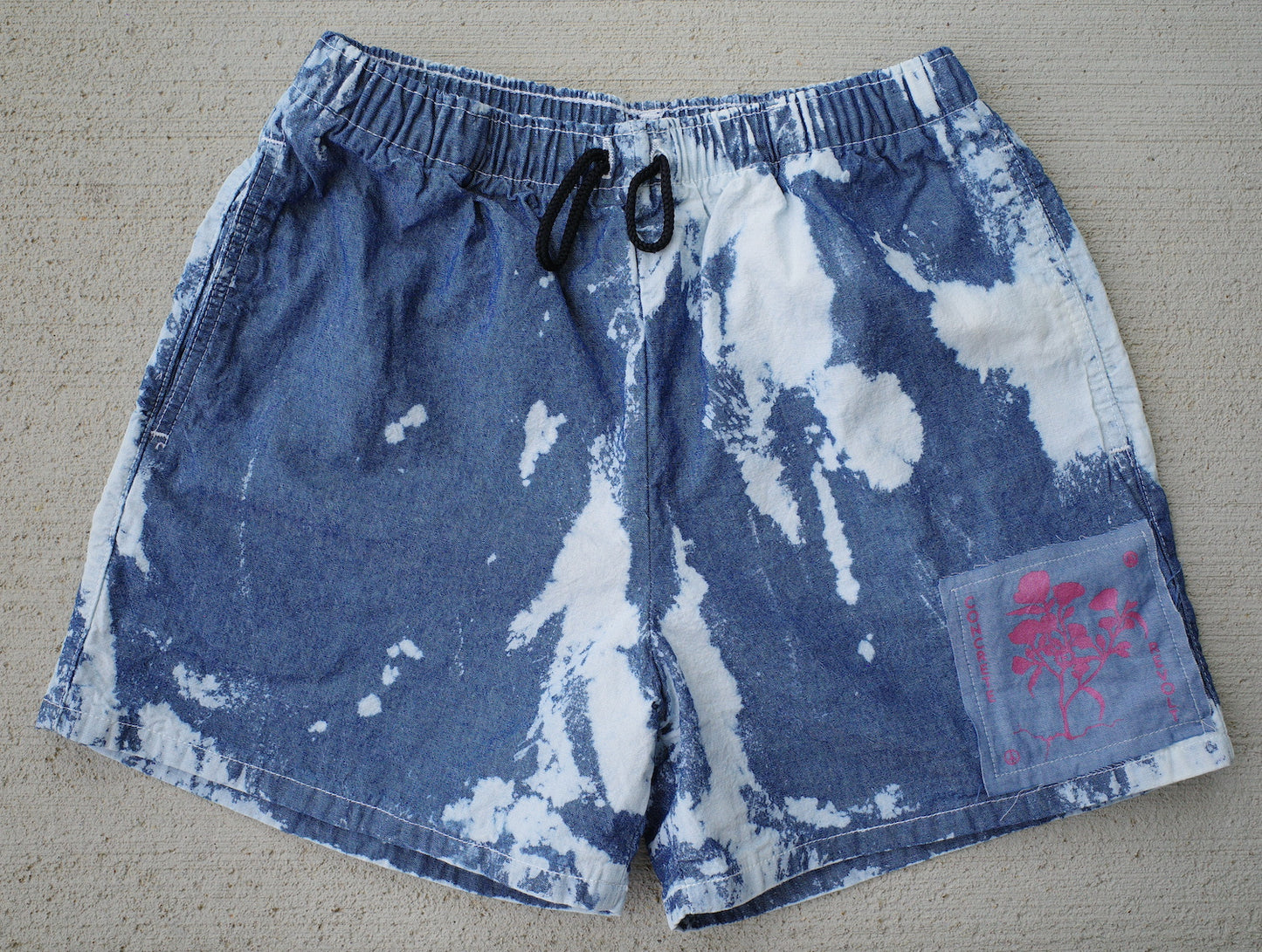 Ocean dye chambray short / multiple sizes