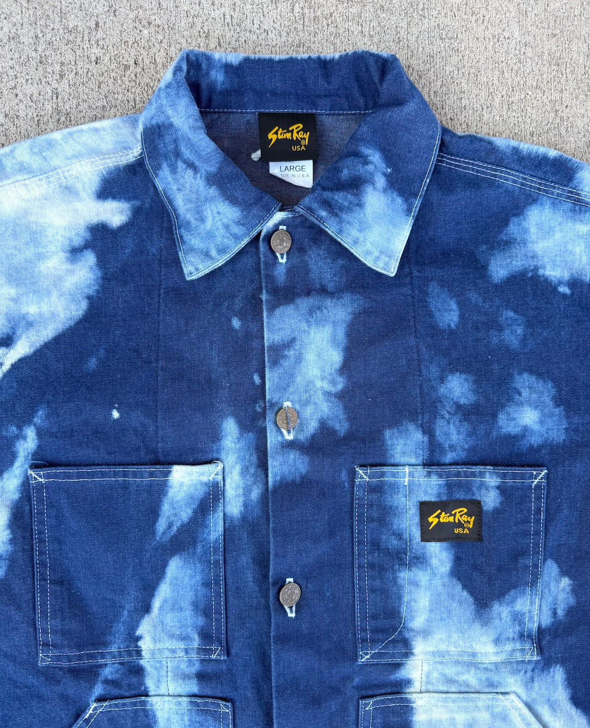Clouds denim jacket / size Large