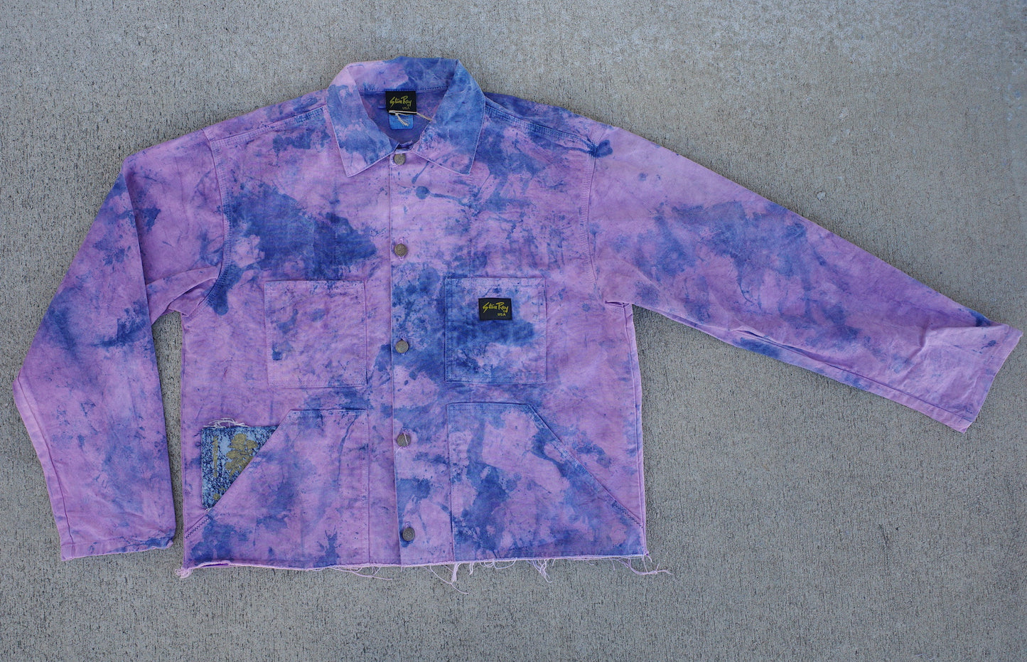 Fray away jacket / Bubblegum size Large