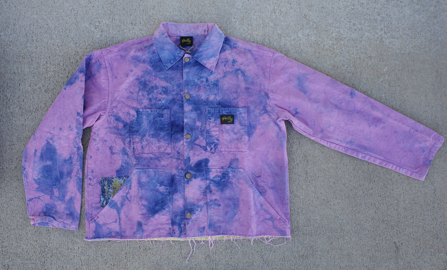 Fray away jacket / Bubblegum size XL