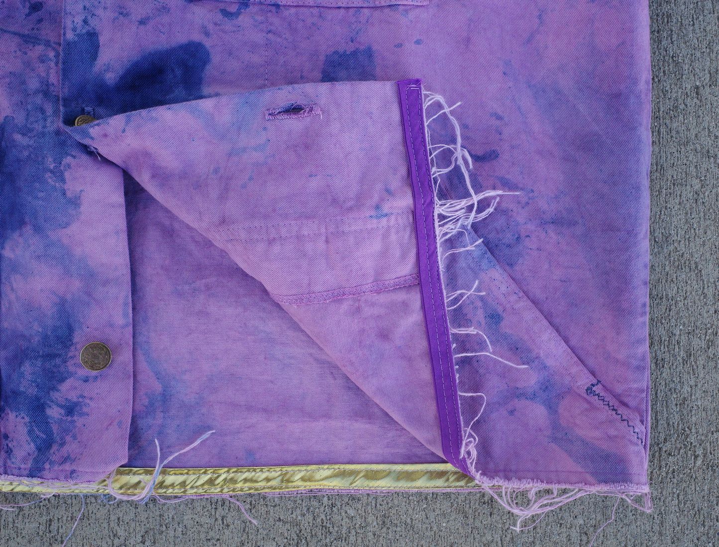 Fray away jacket / Bubblegum size XL