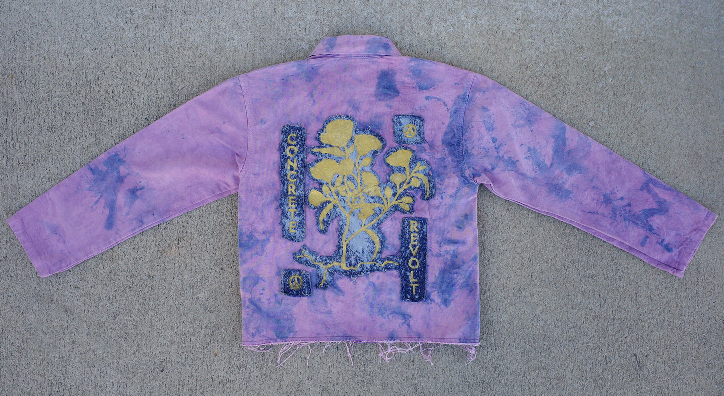 Fray away jacket / Bubblegum size XS