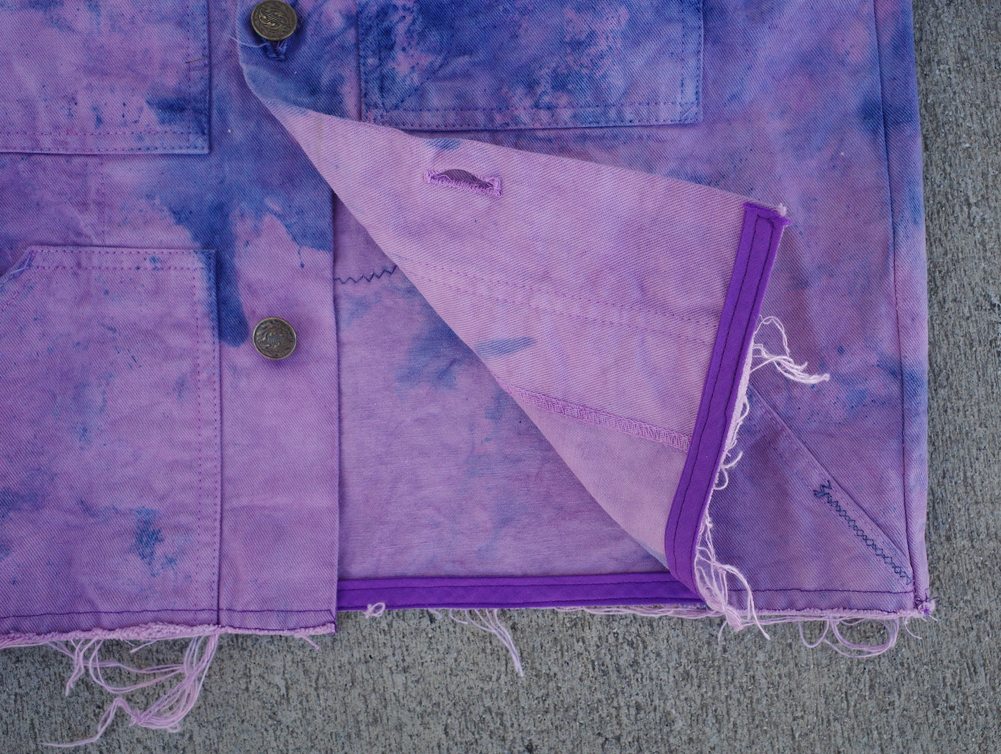 Fray away jacket / Bubblegum size XS