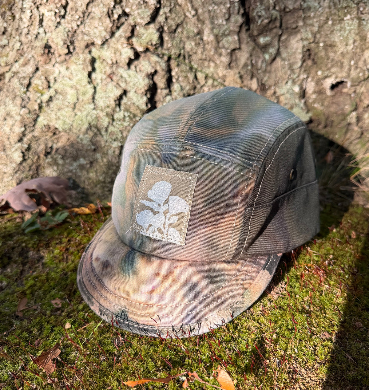 Cycling Cap / Terra dye DESIGN 1
