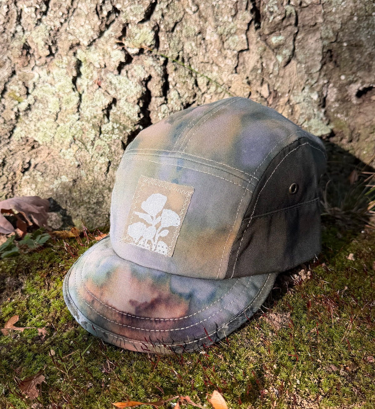 Cycling Cap / Terra dye DESIGN 2