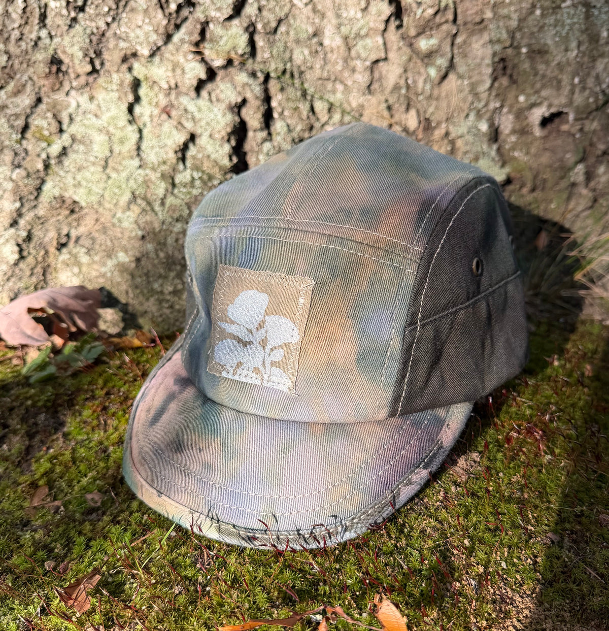 Cycling Cap / Terra dye DESIGN 3