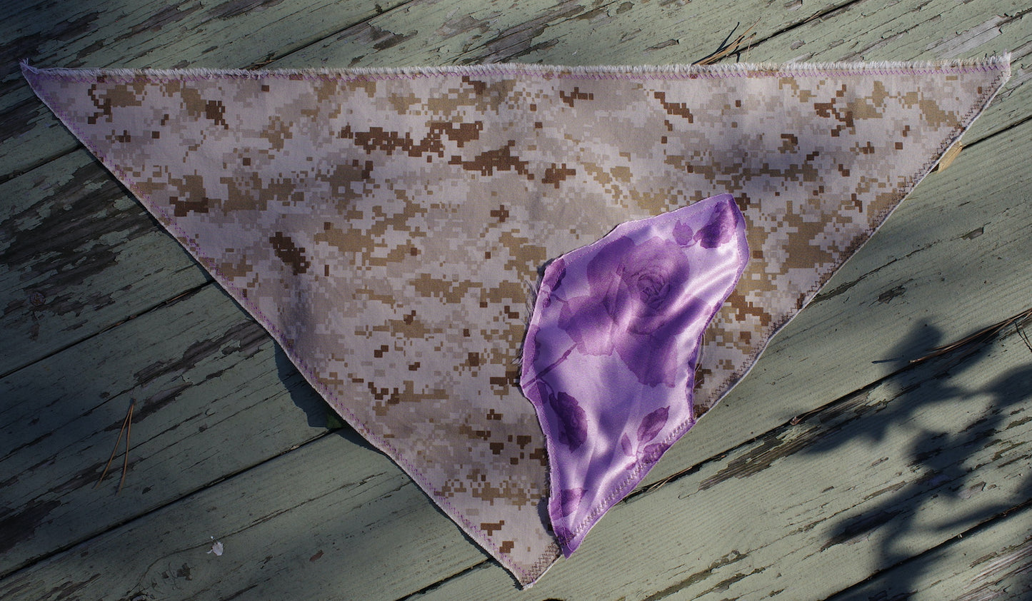 Desert Flower - Half bandana