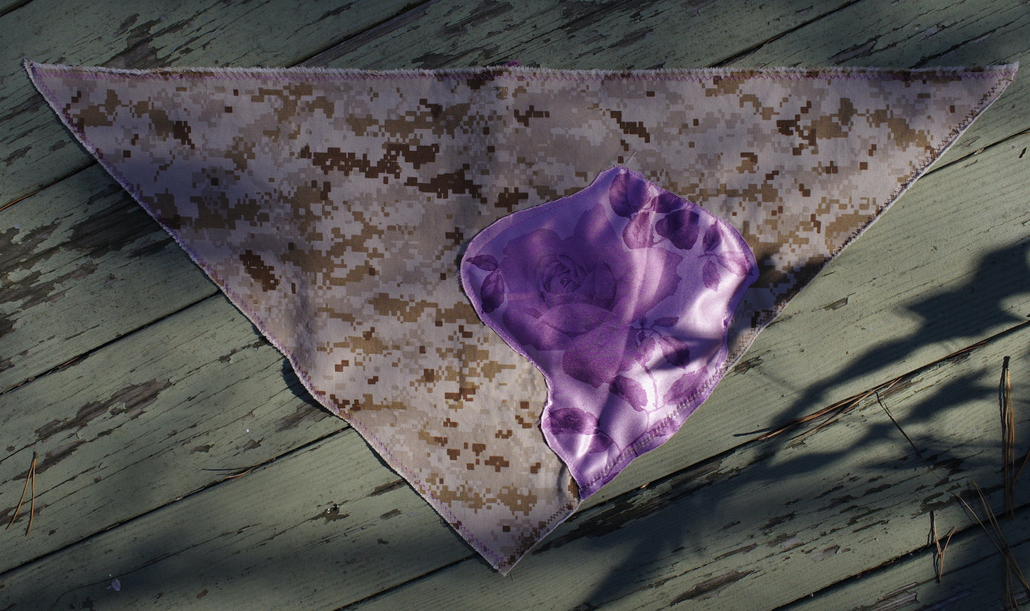 Desert Flower - Half bandana