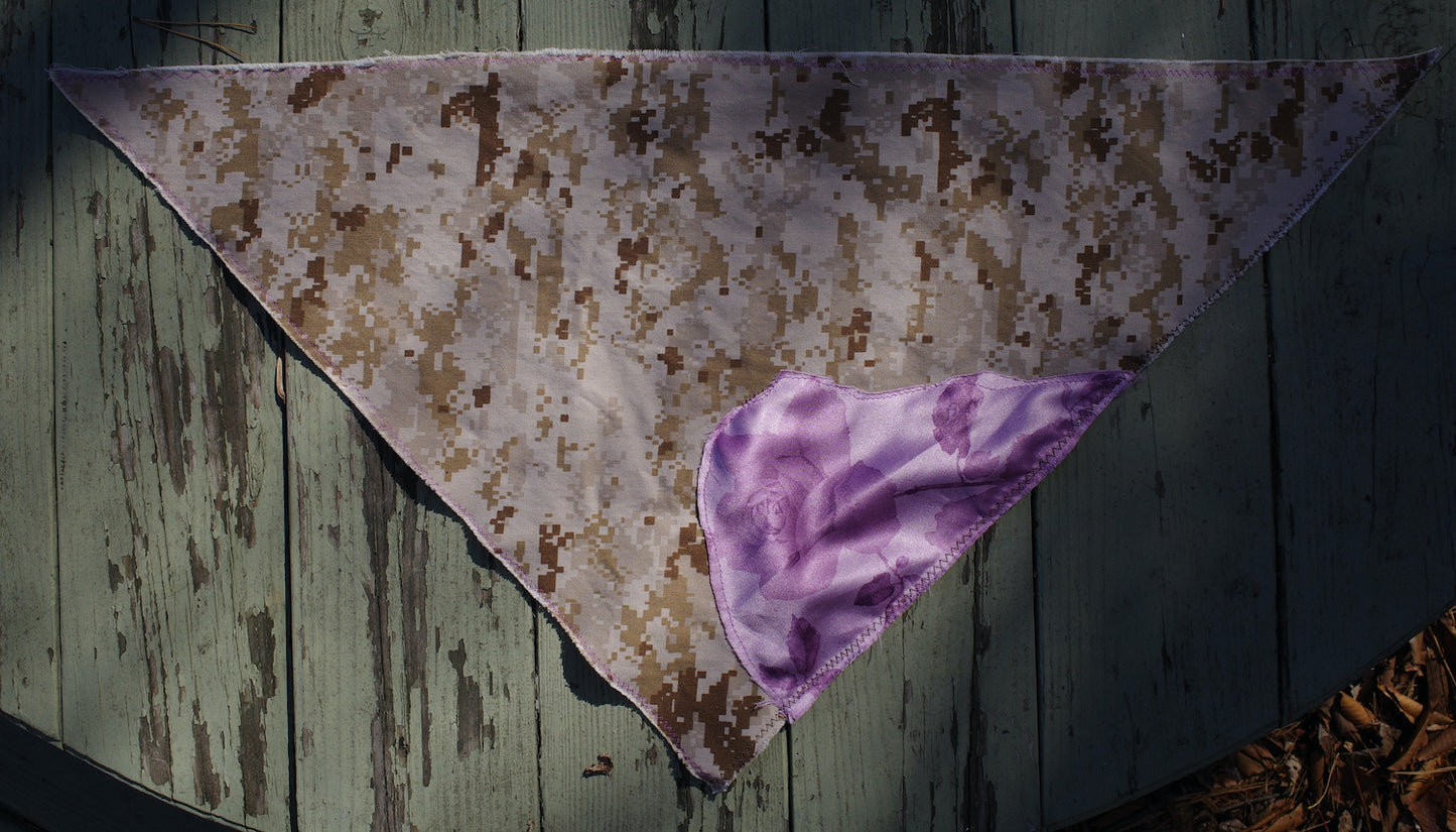 Desert Flower - Half bandana